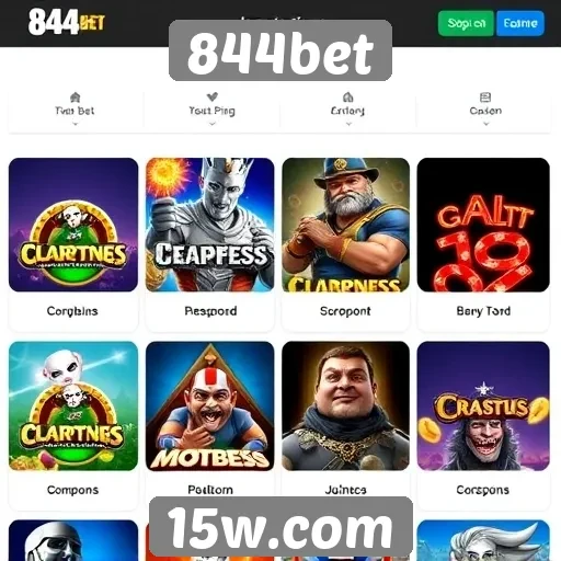 Análise das ofertas de jogos disponíveis no 844bet